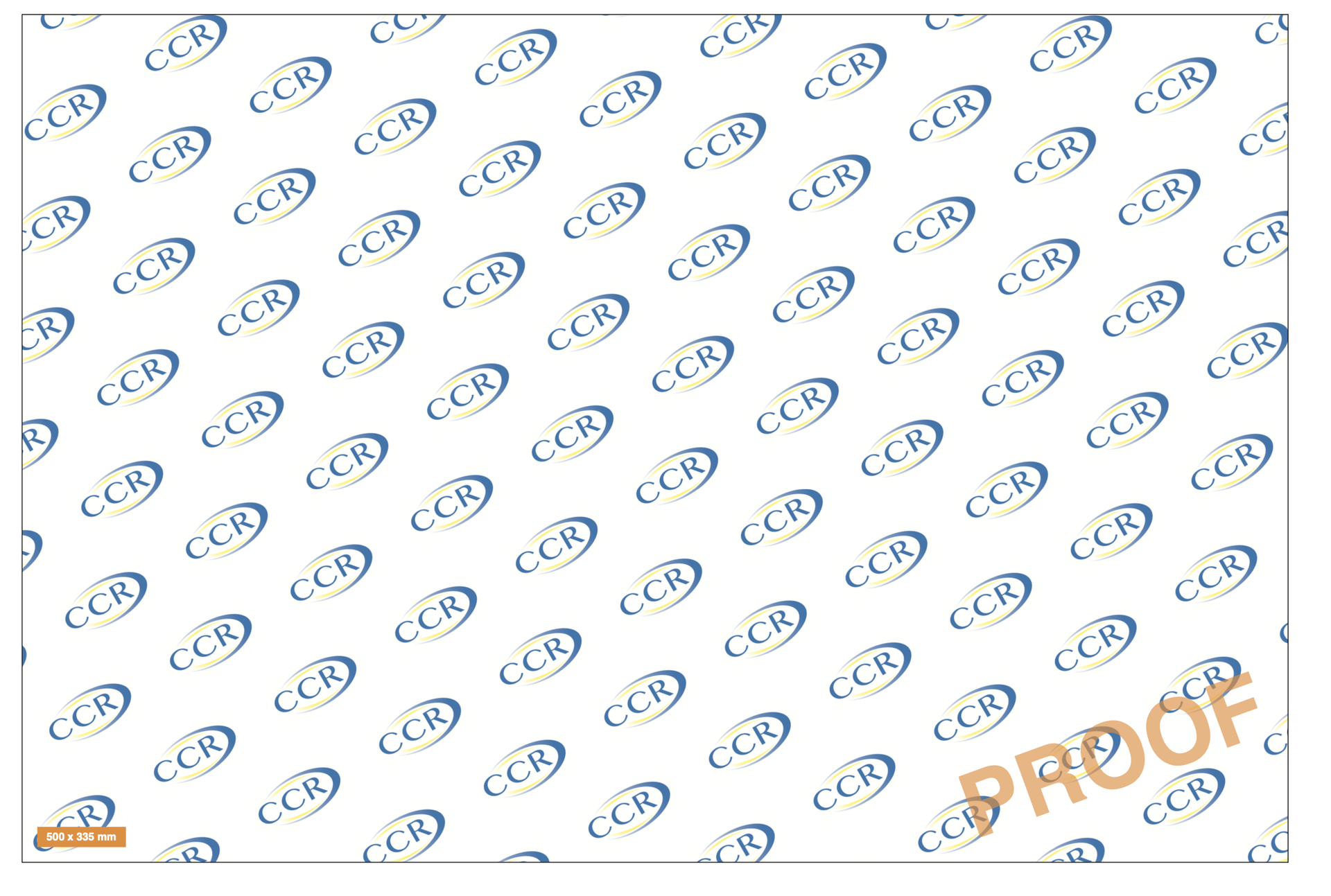 CCR EXAMPLE PROOF MOCKUP CCR EXAMPLE PROOF MOCKUP