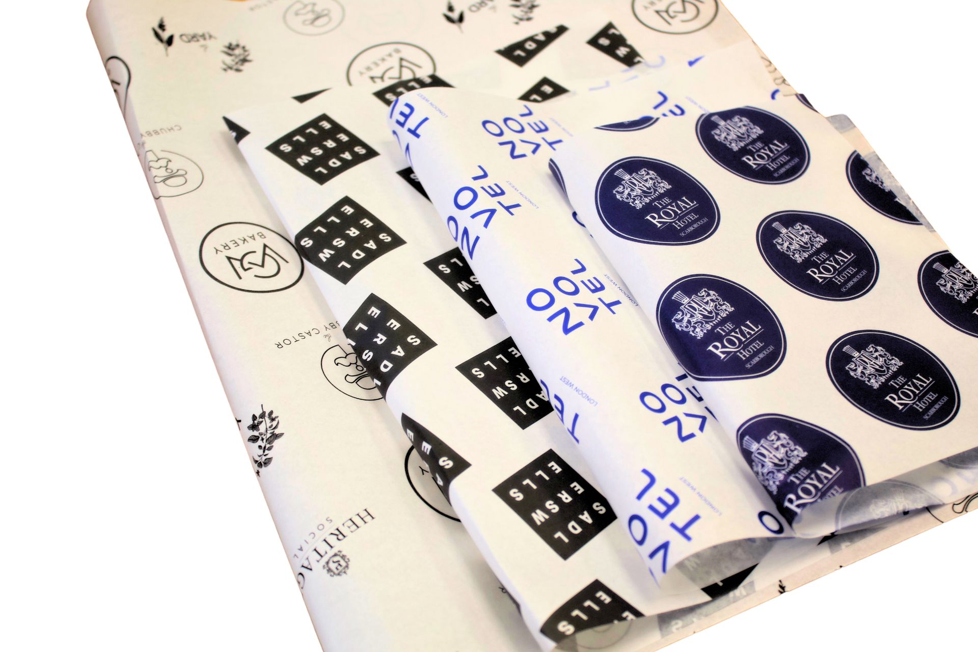Branded Greaseproof Paper