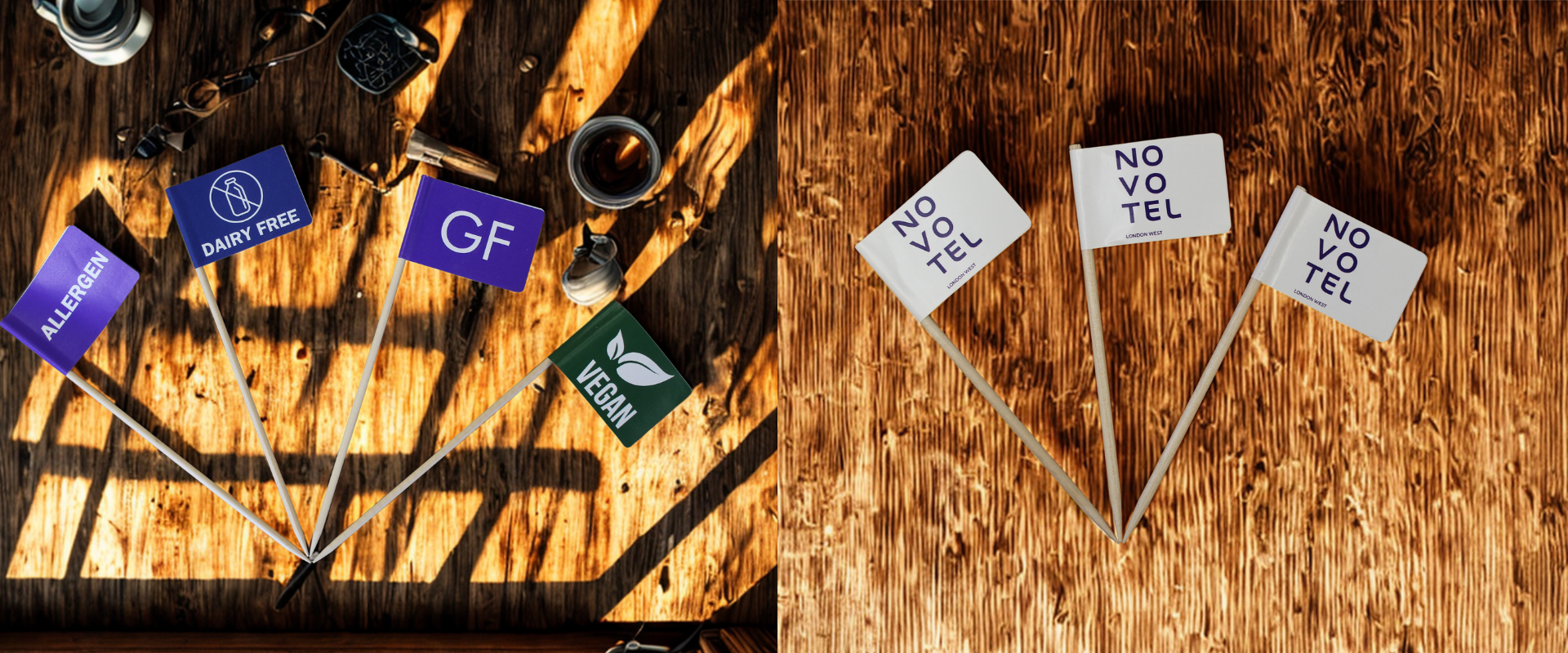 Branded Food Flags  Header Image